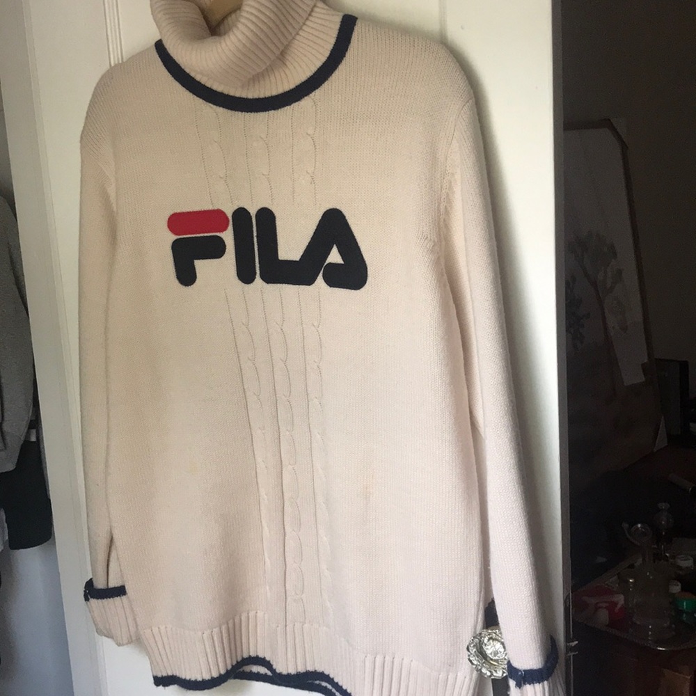 FILA Turtleneck Sweater from Urban Outfitters